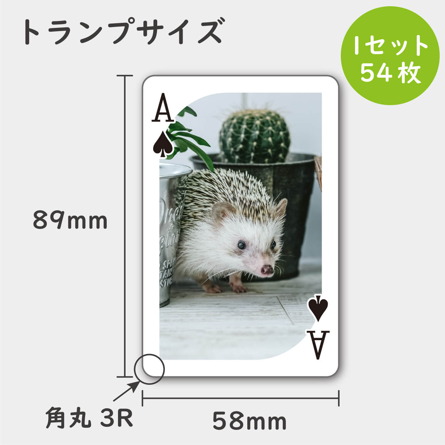 トランプの特徴